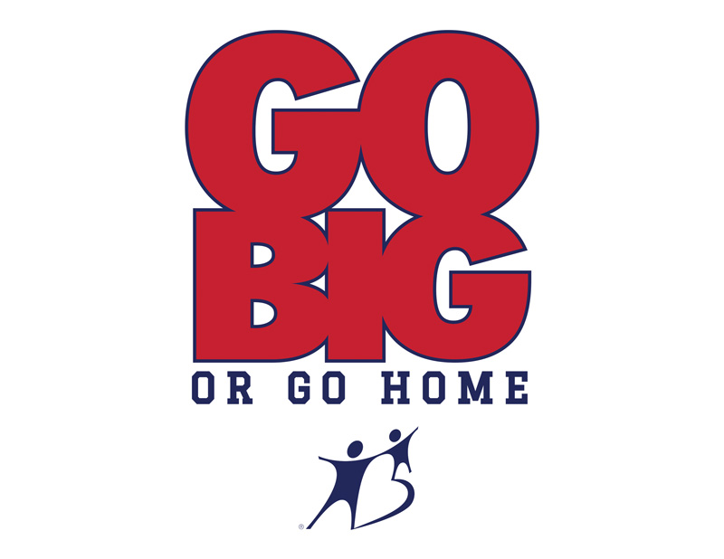 Go Big or Go Home Logo Design